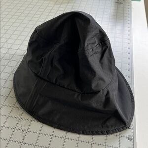 Stormed Black Bucket Hat. Mens   large Lightweight USA Made Vintage